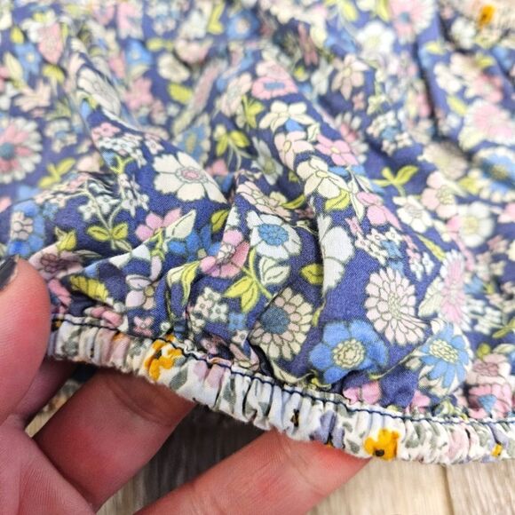 American Eagle Micro Floral Mixed Media Cropped Bralett Cami Tube Top Womens XL - Picture 9 of 10